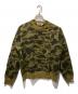 A BATHING APE（アベイシングエイプ）の古着「1st CAMO CREWNECK スウェット」｜カーキ