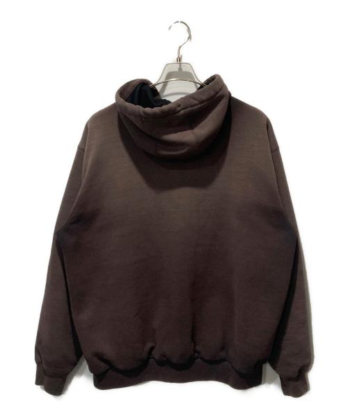 CarHartt（カーハート）CarHartt (カーハート) ジップパーカー ブラウン サイズ:Lの古着・服飾アイテム