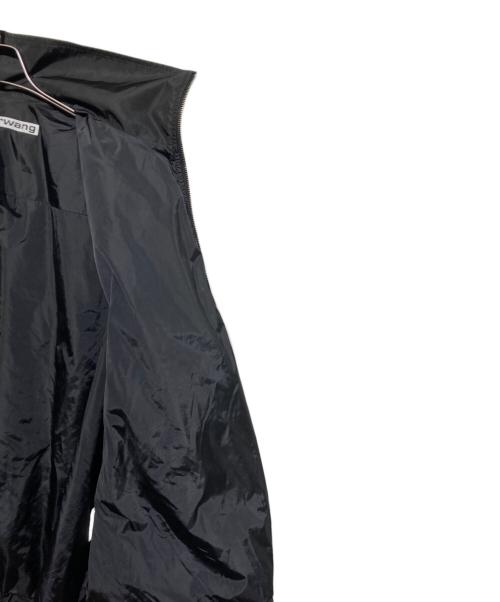 ALEXANDER WANG（アレキサンダー・ワン）ALEXANDER WANG (アレキサンダー・ワン) TRACK JACKET W/ SELF DRAWSTRING ブラック サイズ:XSの古着・服飾アイテム