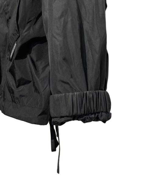 ALEXANDER WANG（アレキサンダー・ワン）ALEXANDER WANG (アレキサンダー・ワン) TRACK JACKET W/ SELF DRAWSTRING ブラック サイズ:XSの古着・服飾アイテム
