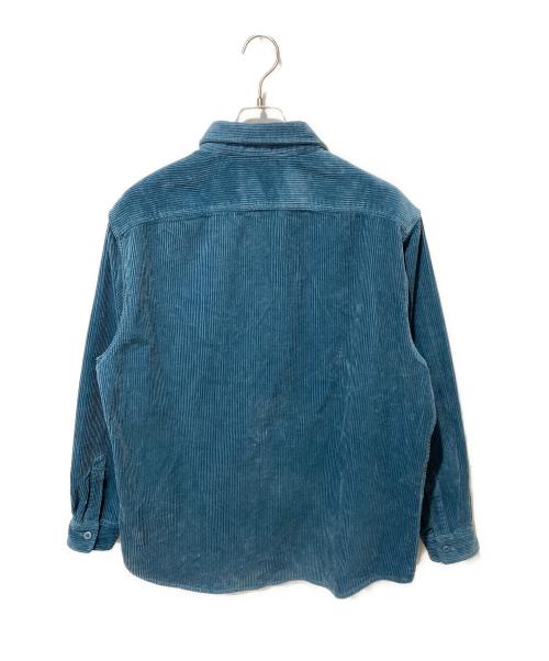 PALACE（パレス）PALACE (パレス) Cargo Cord Shirt ブルー サイズ:XLの古着・服飾アイテム