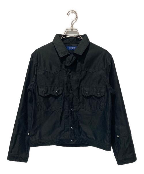 IHATOV（イーハトーブ）IHATOV (イーハトーブ) SADDLEMAN JACKET ブラック サイズ:Mの古着・服飾アイテム