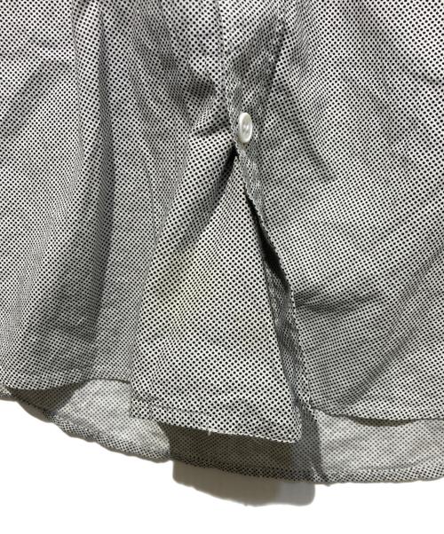 Saint Laurent Paris（サンローランパリ）Saint Laurent Paris (サンローランパリ) ドット柄ドレスシャツ ホワイト サイズ:37-14 1/2の古着・服飾アイテム