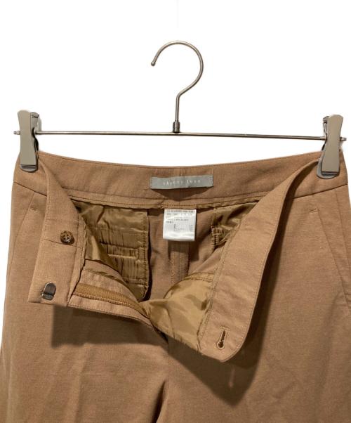 theory luxe（セオリーリュクス）theory luxe (セオリーリュクス) リネン混パンツ ブラウン サイズ:SIZE 38の古着・服飾アイテム