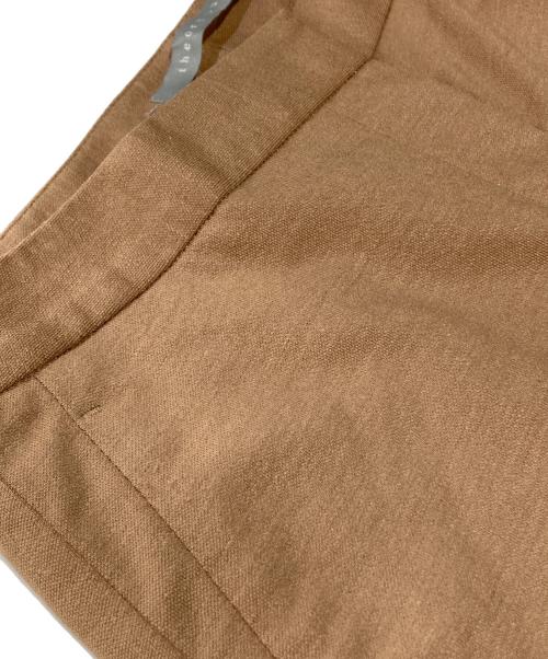 theory luxe（セオリーリュクス）theory luxe (セオリーリュクス) リネン混パンツ ブラウン サイズ:SIZE 38の古着・服飾アイテム