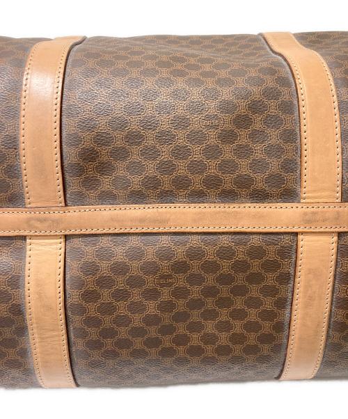 CELINE（セリーヌ）CELINE (セリーヌ) マカダム柄ボストンバッグ ブラウンの古着・服飾アイテム