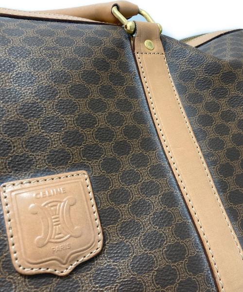 CELINE（セリーヌ）CELINE (セリーヌ) マカダム柄ボストンバッグ ブラウンの古着・服飾アイテム