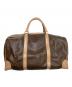 CELINE (セリーヌ) マカダム柄ボストンバッグ ブラウン：20000円