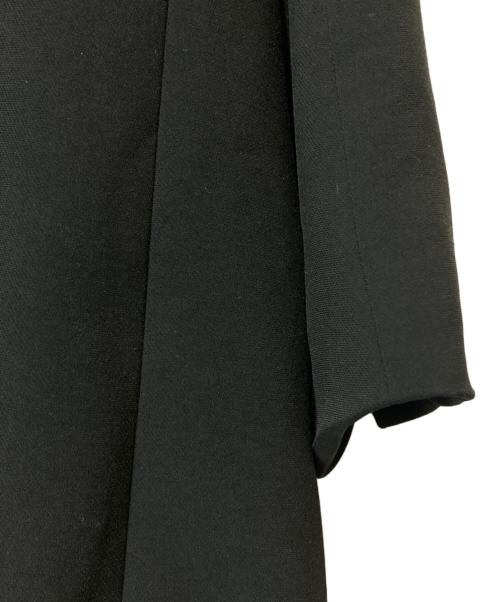 theory（セオリー）theory (セオリー) DOUBLE.WEFT ノーカラージャケット ブラック サイズ:36の古着・服飾アイテム