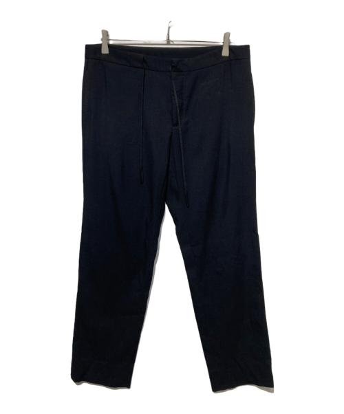 Maison Margiela 14（メゾンマルジェラ 14）Maison Margiela 14 (メゾンマルジェラ 14) ウール混イージースラックス ブラック サイズ:48の古着・服飾アイテム