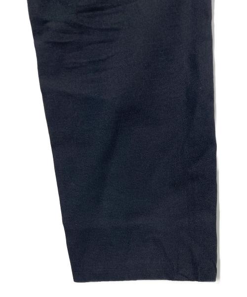 Maison Margiela 14（メゾンマルジェラ 14）Maison Margiela 14 (メゾンマルジェラ 14) ウール混イージースラックス ブラック サイズ:48の古着・服飾アイテム