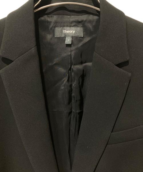 theory（セオリー）theory (セオリー) テーラードジャケット ブラック サイズ:2の古着・服飾アイテム