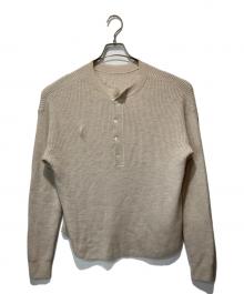L'appartement（アパルトモン）の古着「Cashmere Thermal Knitカシミヤ サーマル ニット」｜ベージュ