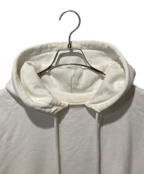 Champion（チャンピオン）Champion (チャンピオン) 後付けプルオーバーパーカー ホワイト サイズ:Lの古着・服飾アイテム