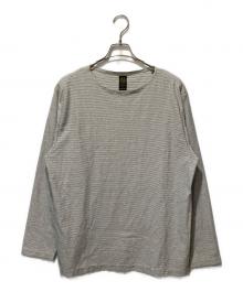 BATONER×STEVEN ALAN（バトナ―×スティーブンアラン）の古着「バスクシャツ」｜グレー