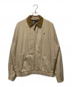 POLO RALPH LAURENポロ・ラルフローレン）の古着「チンスト付襟コーデュロイスイングトップ」｜ベージュ
