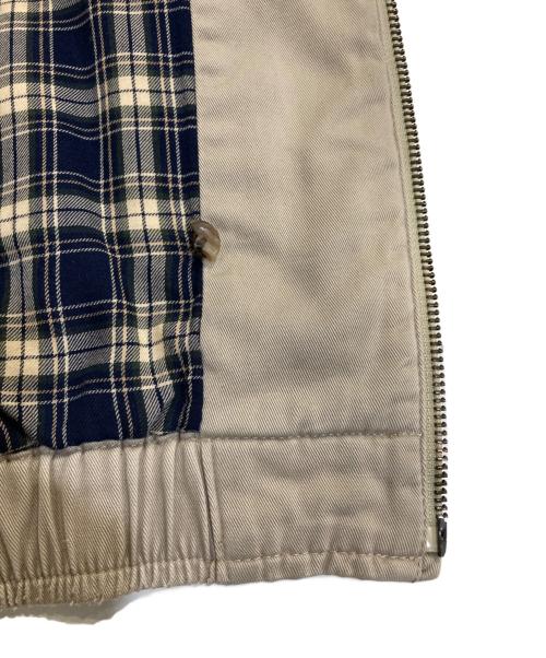 POLO RALPH LAUREN（ポロ・ラルフローレン）POLO RALPH LAUREN (ポロ・ラルフローレン) チンスト付襟コーデュロイスイングトップ ベージュ サイズ:Mの古着・服飾アイテム