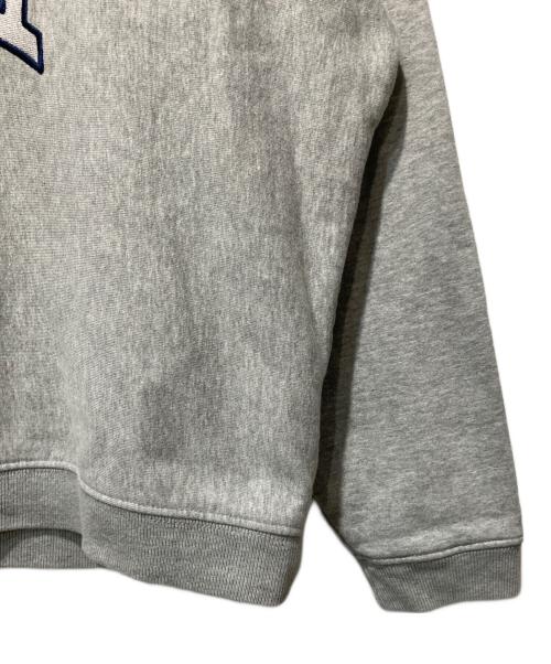 stussy（ステューシー）stussy (ステューシー) 刺繍ロゴスウェット グレー サイズ:Sの古着・服飾アイテム