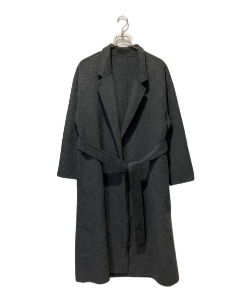 Spick and Span（スピック＆スパン）Spick and Span (スピック＆スパン) ロングチェスターカラーコート グレー サイズ:36の古着・服飾アイテム