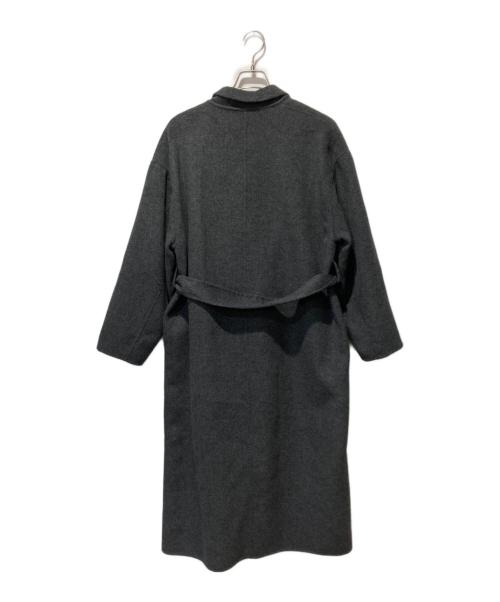 Spick and Span（スピック＆スパン）Spick and Span (スピック＆スパン) ロングチェスターカラーコート グレー サイズ:36の古着・服飾アイテム