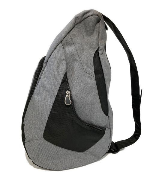healthy back bag（ヘルシーバックバッグ）healthy back bag (ヘルシーバックバッグ) アーバントラベルーワンショルダーバッグ グレーの古着・服飾アイテム