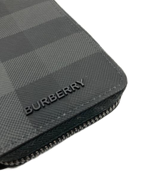 BURBERRY（バーバリー）BURBERRY (バーバリー) コインケース ブラック×グレーの古着・服飾アイテム