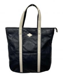 MACKINTOSH PHILOSOPHY（マッキントッシュ フィロソフィー）の古着「レザートートバッグ」｜ネイビー