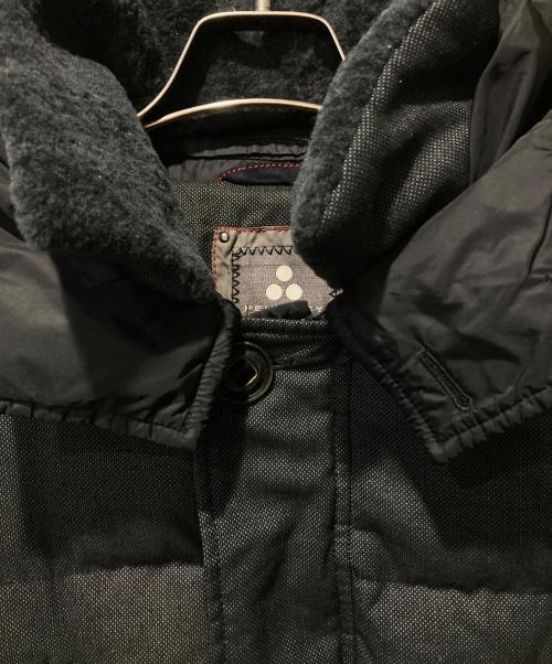 PEUTEREY（ピューテリー）PEUTEREY (ピューテリー) ダウンジャケット ブラック サイズ:XSの古着・服飾アイテム