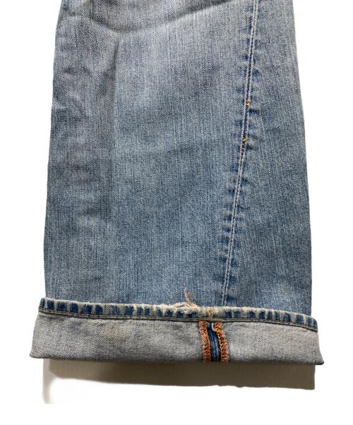 TRUE RELIGION（トゥルー レリジョン）TRUE RELIGION (トゥルー レリジョン) JOEY ダメージフレアデニムパンツ インディゴ サイズ:不明の古着・服飾アイテム
