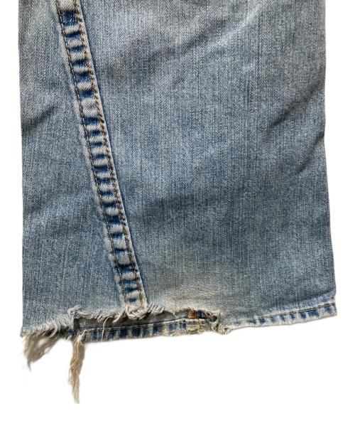 TRUE RELIGION（トゥルー レリジョン）TRUE RELIGION (トゥルー レリジョン) JOEY ダメージフレアデニムパンツ インディゴ サイズ:不明の古着・服飾アイテム
