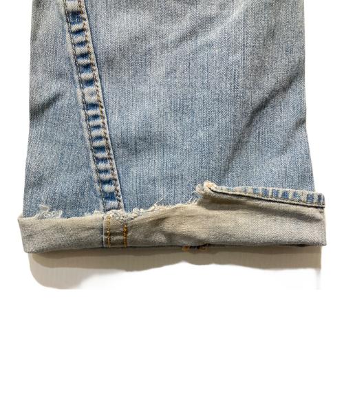TRUE RELIGION（トゥルー レリジョン）TRUE RELIGION (トゥルー レリジョン) JOEY ダメージフレアデニムパンツ インディゴ サイズ:不明の古着・服飾アイテム