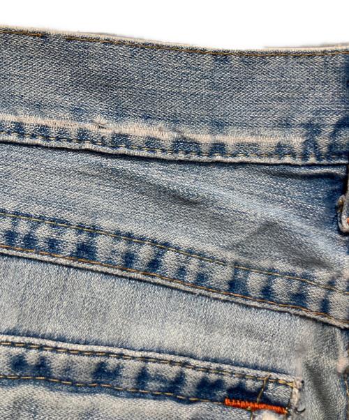 TRUE RELIGION（トゥルー レリジョン）TRUE RELIGION (トゥルー レリジョン) JOEY ダメージフレアデニムパンツ インディゴ サイズ:不明の古着・服飾アイテム