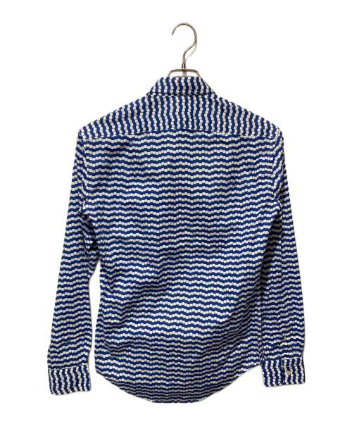 MSGM（エムエスジーエム）MSGM (エムエスジーエム) 総柄シャツ ブルー サイズ:不明 未使用品の古着・服飾アイテム