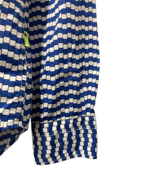 MSGM（エムエスジーエム）MSGM (エムエスジーエム) 総柄シャツ ブルー サイズ:不明 未使用品の古着・服飾アイテム