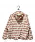 Supreme (シュプリーム) 21AW Logo Ripstop Hooded Track Jacketロゴ リップストップ フーデッド トラック ジャケット ホワイト×レッド サイズ:L：19000円