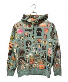 SUPREME（シュプリーム）の古着「17SS Thrills Hooded Sweatshirt17SS スリルズ フーデッド スウェットシャツ」｜グリーン