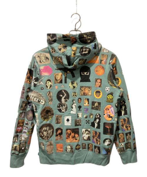 SUPREME（シュプリーム）Supreme (シュプリーム) 17SS Thrills Hooded Sweatshirt17SS スリルズ フーデッド スウェットシャツ グリーン サイズ:Mの古着・服飾アイテム