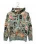 Supreme（シュプリーム）の古着「17SS Thrills Hooded Sweatshirt17SS スリルズ フーデッド スウェットシャツ」｜グリーン