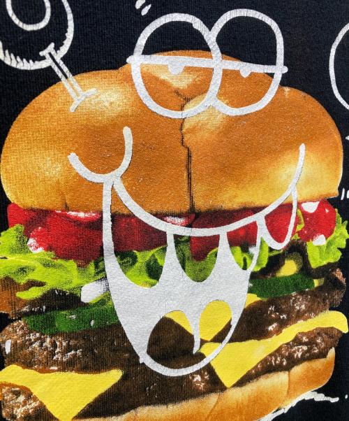stussy（ステューシー）stussy (ステューシー) KLYONS (ケヴィン・ライオンズ) プリントパーカー ブラック サイズ:XLの古着・服飾アイテム