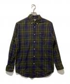 Barbourバブアー）の古着「チェックシャツ」｜グリーン