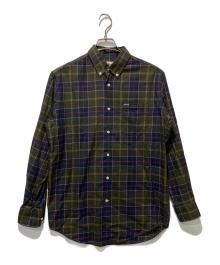 Barbour（バブアー）の古着「チェックシャツ」｜グリーン