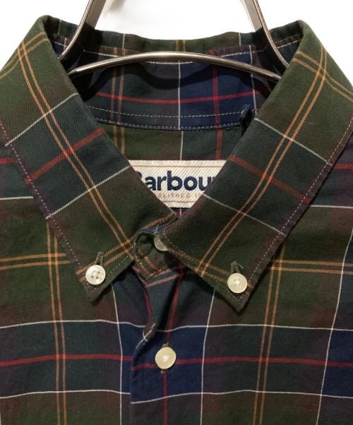 Barbour（バブアー）Barbour (バブアー) チェックシャツ グリーン サイズ:Mの古着・服飾アイテム
