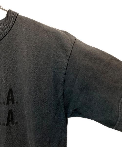 Champion REVERSE WEAVE（チャンピオン リバース ウィーブ）Champion REVERSE WEAVE (チャンピオン リバース ウィーブ) プリントTシャツ ネイビー サイズ:Lの古着・服飾アイテム