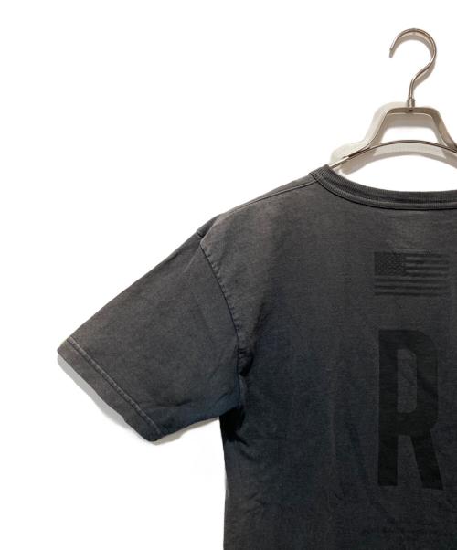 Champion REVERSE WEAVE（チャンピオン リバース ウィーブ）Champion REVERSE WEAVE (チャンピオン リバース ウィーブ) プリントTシャツ ネイビー サイズ:Lの古着・服飾アイテム