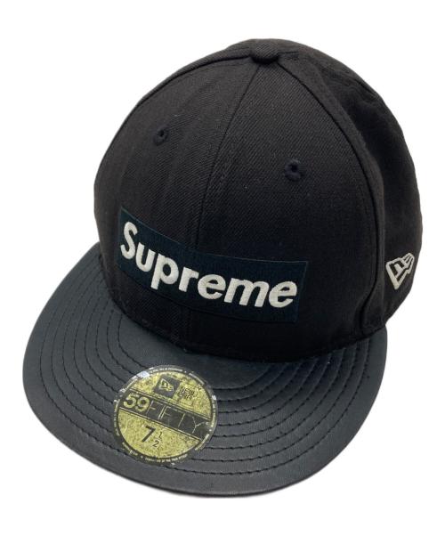 SUPREME（シュプリーム）SUPREME (シュプリーム) New Era (ニューエラ) ボックスロゴ6パネルキャップ ブラック サイズ:7 1/2　59.6ｃｍの古着・服飾アイテム