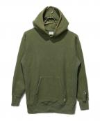 Champion REVERSE WEAVE×RHC Ron Hermanチャンピオン リバース ウィーブ×アールエイチシー ロンハーマン）の古着「リバースウィーブパーカー」｜グリーン