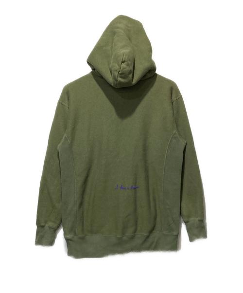 Champion REVERSE WEAVE（チャンピオン リバース ウィーブ）Champion REVERSE WEAVE (チャンピオン リバース ウィーブ) RHC Ron Herman (アールエイチシー ロンハーマン) リバースウィーブパーカー グリーン サイズ:Mの古着・服飾アイテム