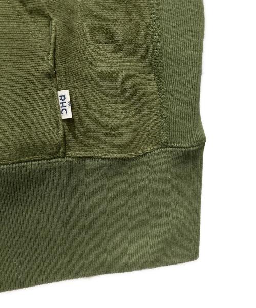 Champion REVERSE WEAVE（チャンピオン リバース ウィーブ）Champion REVERSE WEAVE (チャンピオン リバース ウィーブ) RHC Ron Herman (アールエイチシー ロンハーマン) リバースウィーブパーカー グリーン サイズ:Mの古着・服飾アイテム