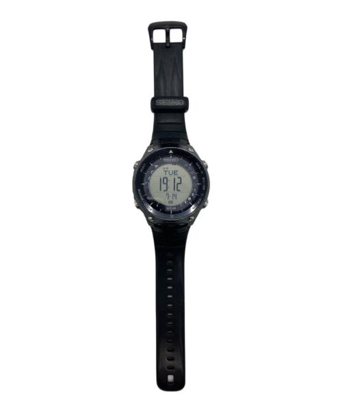 SEIKO（セイコー）SEIKO (セイコー) デジタルウォッチ ブラックの古着・服飾アイテム