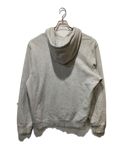 stussy（ステューシー）stussy (ステューシー) CHENILLE ARCH HOODシェニール アーチ フード グレー サイズ:Ｌの古着・服飾アイテム